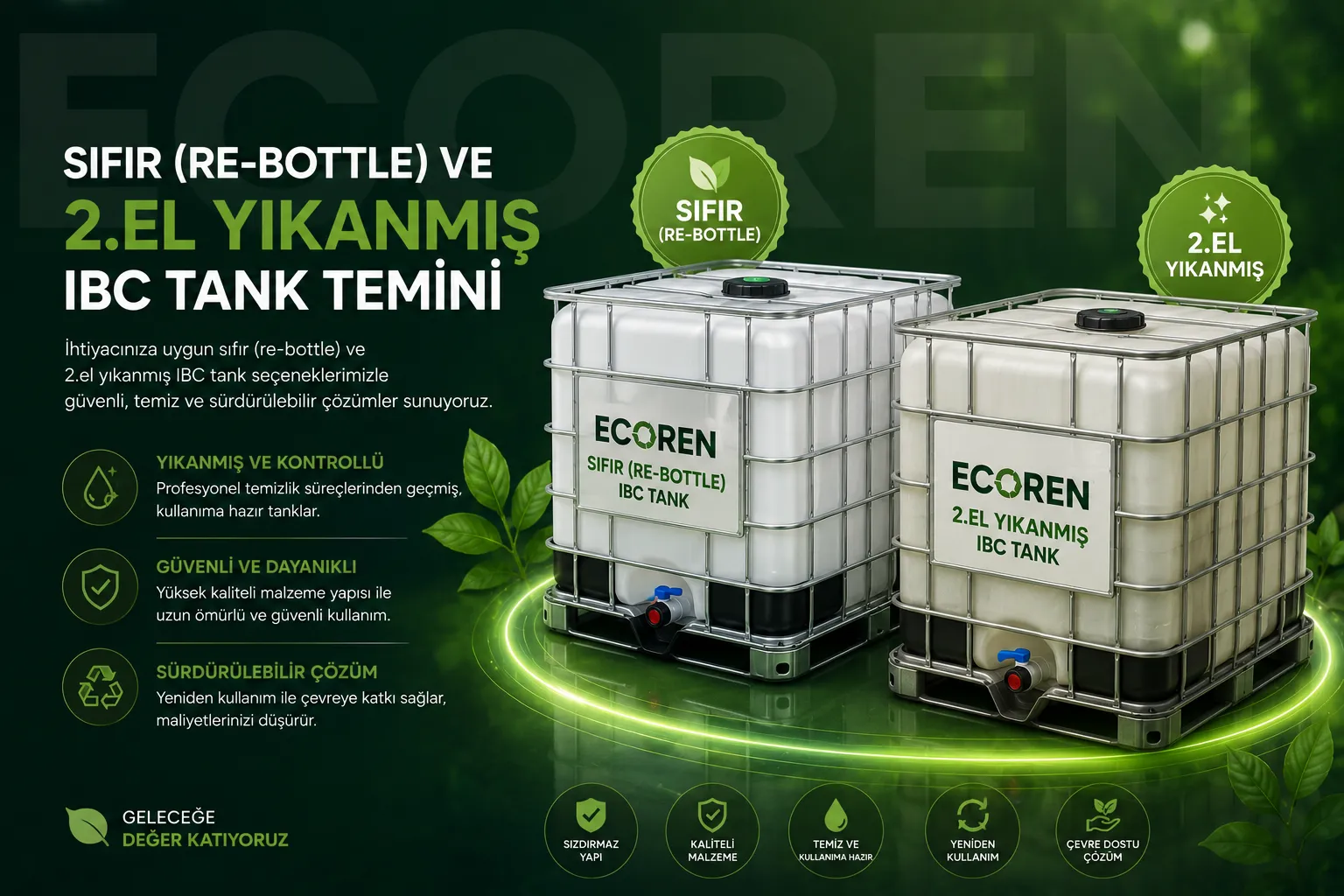 IBC tank temini